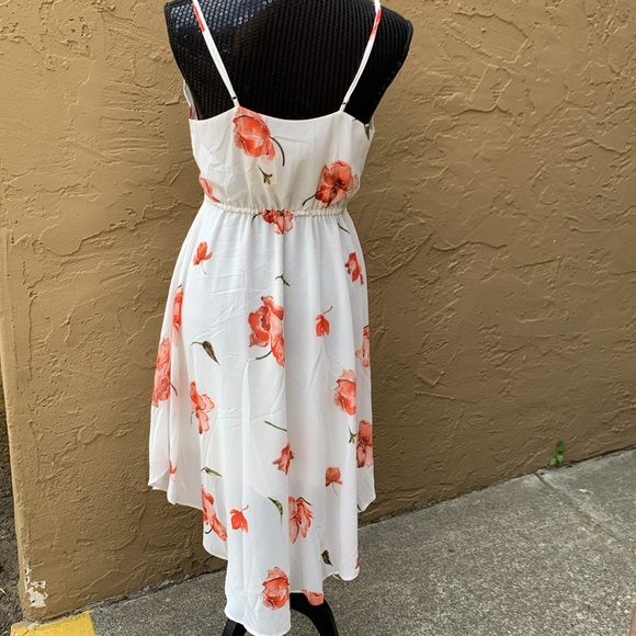 🎉HOST PICK🎉 Haute Hippie Floral Lace-Up Front Silk Dress - NWOT - Picture 3 of 5